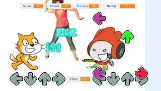 FNF' SCRATCH MOD - Block-Based (Gameplay) (FNF MOD)