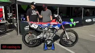 Robbie wagman's mx team solitaire nuclear blast yamaha yz250f look round