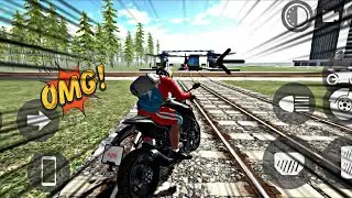 BIKE DUKE AND TRAIN GAME PLAY 3D ANDROID OMG 😱