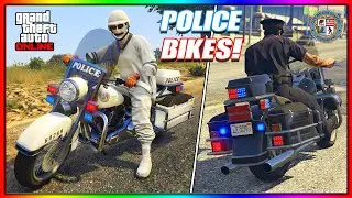 *SOLO* How To Get The Police Bike In GTA Online!