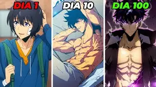 O que ACONTECE se VOCÊ TREINAR como SUNG JIN WOO por 100 DIAS?