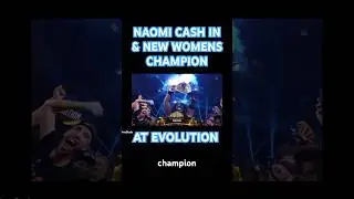 Naomi Cash In Money In the Bank At Evolution #wrestling #evolution
