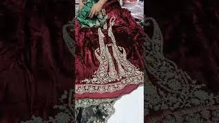 Makhmali velvet party wear order now #katran #market #9319760290 Shop no 42 