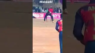 What a Yorker for Digital Raju #cricket #trending #ratnakar07 #cricketcarlson