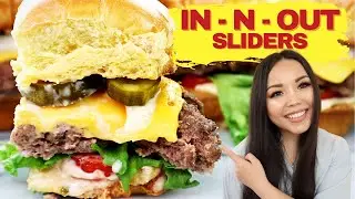 How to Make IN-N-OUT burger sliders: The PERFECT Superbowl Recipe