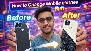 How We Apply 3D Leader Skin on Any Mobile | Satisfying Process !🤩😱