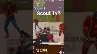 SCOUT 1V3 IN MIRAMAR | SCOUT PUBG GAMEPLAY | TOP CLUTCH BY SCOUT IN PUBG M | #shorts #youtubeshorts