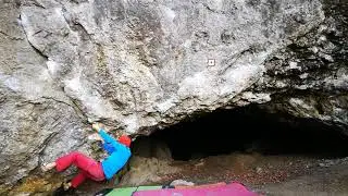 Tenhle KOM mi nevezme&scaron; 6A+ (Moravsk&yacute; kras, Hol&scaron;tejn, Lidomorna)
