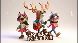 Reindeer Rock 'n' Roll 2 | A Jolly Holiday Jam! 🎸🦌🎶