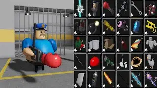 BARRY'S PRISON RUN! HARD MODE!!   All Items & All Morphs Unlocked!