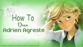 How to draw cat noir adrien from miraculous ladybug