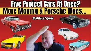 Хаос в мастерской: 944 Turbo сломан, реорганизация мастерской, 5 проектов приостановлены.