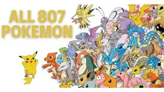 All Pokemon 807 Pikachu size comparison 2022