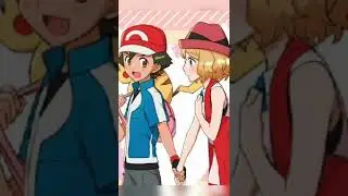 pokemon serena love ash #pokemon #shorts #serena #ash #love #kiss #song