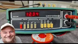 Sabtronics model 2000 digital multimeter kit 3&frac12; digit 1978