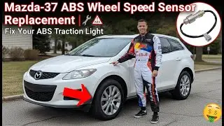 Mazda CX-7 ABS Wheel Speed Sensor Replacement | Fix Your ABS Traction Light