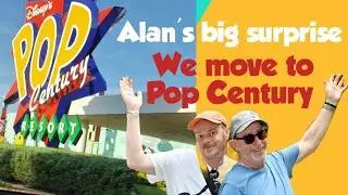 Vlog 4: A big surprise!! Moving to Pop. Hollywood Studios/Magic Kingdom. Slinky Dog and Rise!!