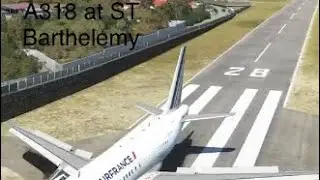 Impossible Landing Challenge Landing At St Barthelemy.