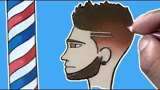How I Draw Cartoon Hair! (With Colored Pencils)