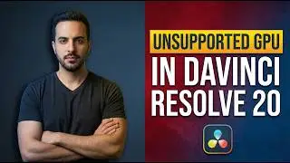 How To Fix Unsupported GPU Processing Mode In DaVinci Resolve 20 (2026 Easy Guide)