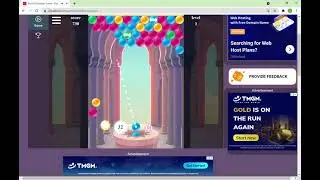 How to play bubble shooter in 