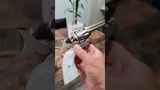 Standard manufacturing saa long colt 45 4 clicks nickle revolver. #colt #45longcolt #gun #saa