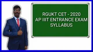 Syllabus for AP IIIT 2020 in Telugu