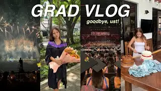 GRADUATION VLOG 2024 🎓 thank you ust..