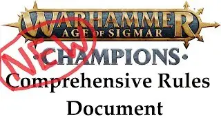 Comprehensive Rules Update 2 for the Warhammer Champions TCG CCG