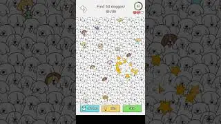 Tricky Mean   Brain puzzle   Level 30 Find 230 doggos! #gameplay #walkthrough