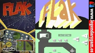 ✈️ Flak &ndash; The Ultimate Flight Experience - C64 - (1984) - Funsoft - US Gold - Let&rsquo;s Play & Review