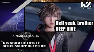 KZXcellent Reaction to the NEW Kingdom Hearts IV Screenshots while on an edible