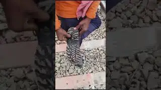 Trackmen walks daily monitoring tracks, but they are provided with such low-quality shoes.