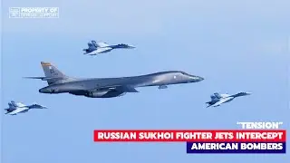 Tension, Russian Sukhoi fighter jets intercept American bombers in the Baltic Sea