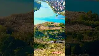 #travel #entertainment #The Black And White Aragvi Rivers In Georgia Do Not Mix Up