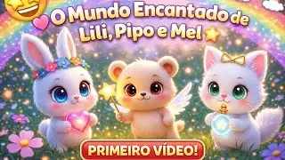 O Mundo Encantado de Lili, Pipo e Mel | 1° Vídeo 