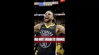 NBA Most Dramatic Endings P3 😱 NBA Nation #Shorts