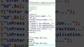calculator program using c | ms coder