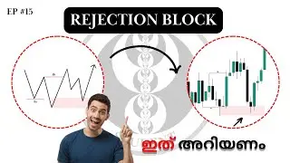 ICT Rejection Block Explained In Malayalam EP #15 | Detailed Explanation & Analysis | Turf 4 Trading