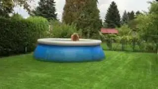 Pool  in 5 Sekunden abbauen