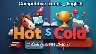 Competitive exams _ English _Online ASP for  Antonymous words (2024-12-09)