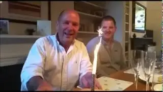 Epic slow motion candle blow out