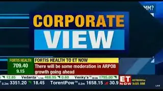 Fortis Q2 Earnings Dr Ashutosh Raghuvanshi Fortis HealthCare ET Now