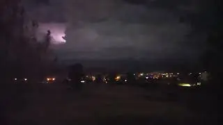 Las Vegas lightning storm September 6, 2025