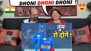 A Man Who Never Give Up | MS DHONI | Indian American Reactions !