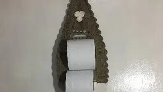 PORTA PAPEL HIGI&Ecirc;NICO SUPER ECON&Ocirc;MICO EM CROCH&Ecirc;