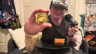 me reviewing mcdouble and six piece nugget and gold sauce review