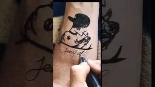 HOW TO DRAW A RELAXED SMOKING MAN (SIMPLE) - JENIFAL Art