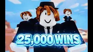 Hitting 25,000 Wins in Roblox BedWars!