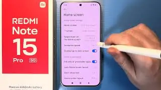 Redmi Note 15 Pro 5G: How To Change Home Screen Animation Speed